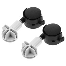 2 Pcs Ruote Di Ricambio Silenziose Per Gabbie Animali Domestici Piroettanti