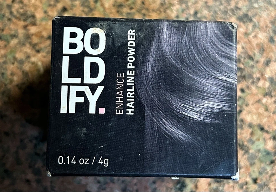 BOLDIFY. Polvo Enhance Hairline. GRIS OSCURO. Red. 0,14 oz (4 g). Nuevo. Exp.2027 Foto 3 de 4