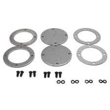 Patriot Exhaust H7266 Collector Flange Kit, 4 Bolt Round, 3-1/2 Inch