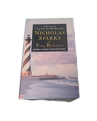 True Believer Book On Cassette Nicholas Sparks Unabridged Read By David A. Baker