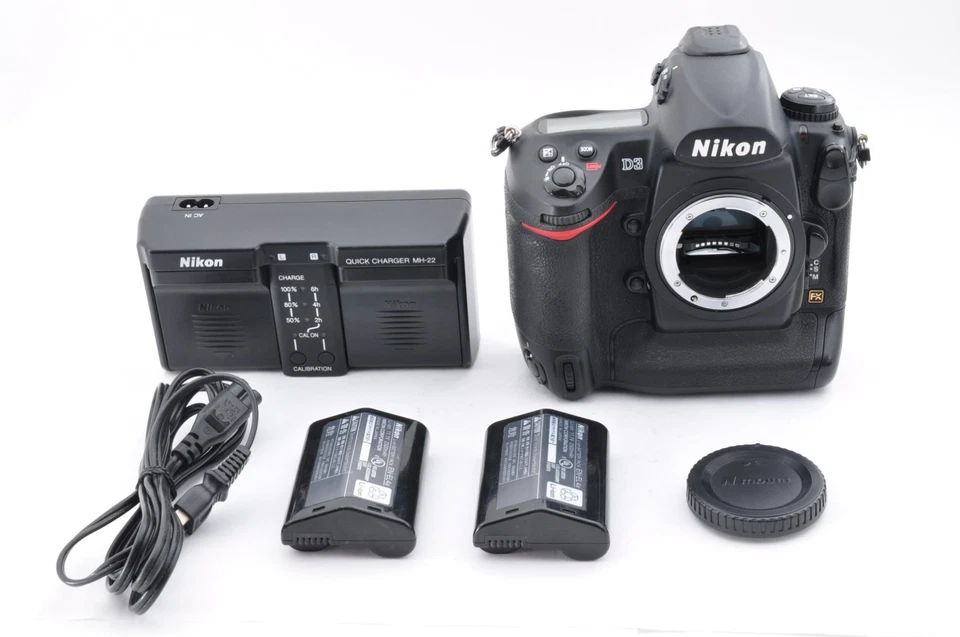[N.MINT] Nikon D3 12.1MP Full Frame FX Digital SLR Camera Body From Japan #0405 - Image 2 of 4