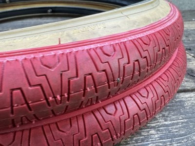 Panaracer HP406 20” Bmx Tires And Tubes Red 20x1.75 | eBay