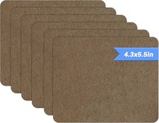 Sofa Fabric Repair Patch, 6 Piece Microfiber Patches, Self Adhesive Fabric Sofa