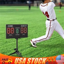 High-Light Digital Scoreboard, Electronic Baseball Scoreboard Remote Control