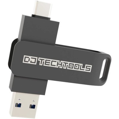 DJ-Tech Tools Chroma Drive USB A + USB C Stick 256GB Gray | Neu