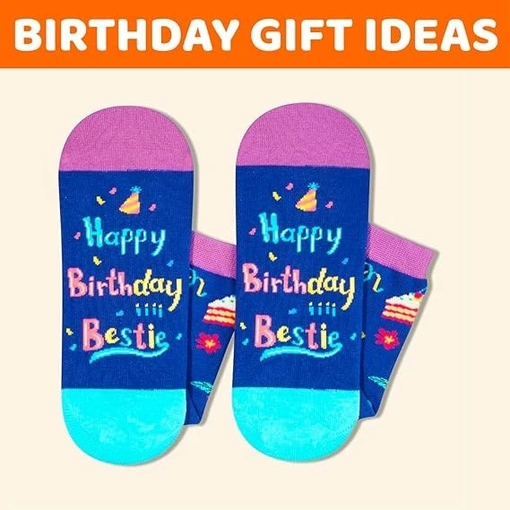 Bestie Gifts Ideas Socks for Women - Bestie Bestfriend Gifts Bff Gifts Female... - Image 2 of 4