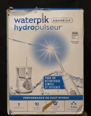 NEW Waterpik Aquarius Water Flosser Professional For Teeth, Gums Braces WP-660C 