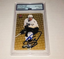 Ryan Malone 2006-07 Fleer Ultra Gold Medallion #156 Signed Card Auto PSA RARE