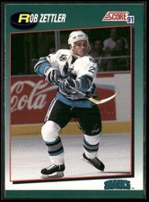1991-92 Score Rookie and Traded #93T Rob Zettler