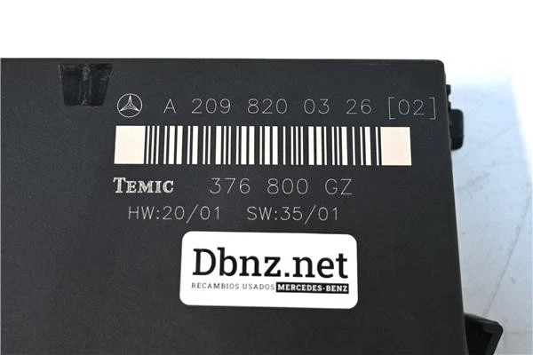 GATEWAY MODULE Mercedes-Benz CLK (C209) A2098200326 - Immagine 3 di 4