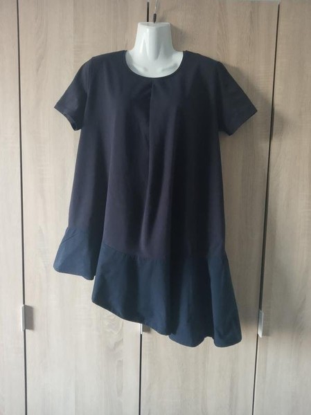 Women COS Shirt Navy Cotton 38 / M / 46 #6PPI