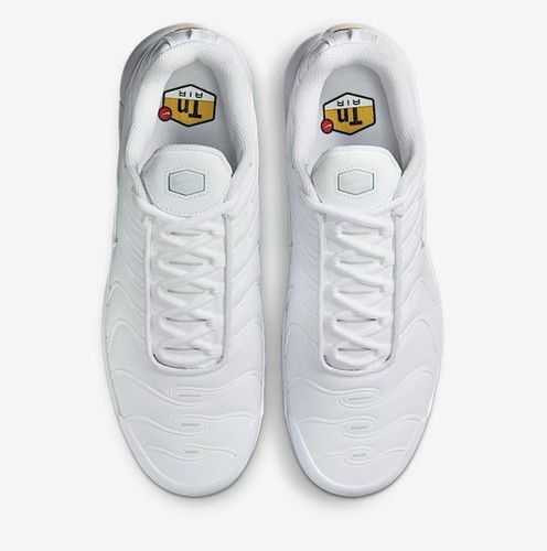 (FZ4150-100) Nike Air Max Plus G White/Pure Platinum-Gold Mens Sz 9 - Picture 8 of 11