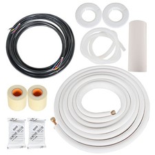 1/4"-1/2" Cooling Connection Pipe Install Kit For Mini Split Heat Pump Systems