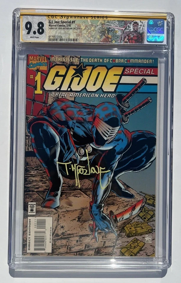 Crow Dead Time 1 (CGC 9.8) 2025 Mico Suayan Megacon Secret Virgin