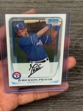 2011 Bowman - Chrome Prospects Autograph Jurickson Profar #BCP82 (AU, RC)