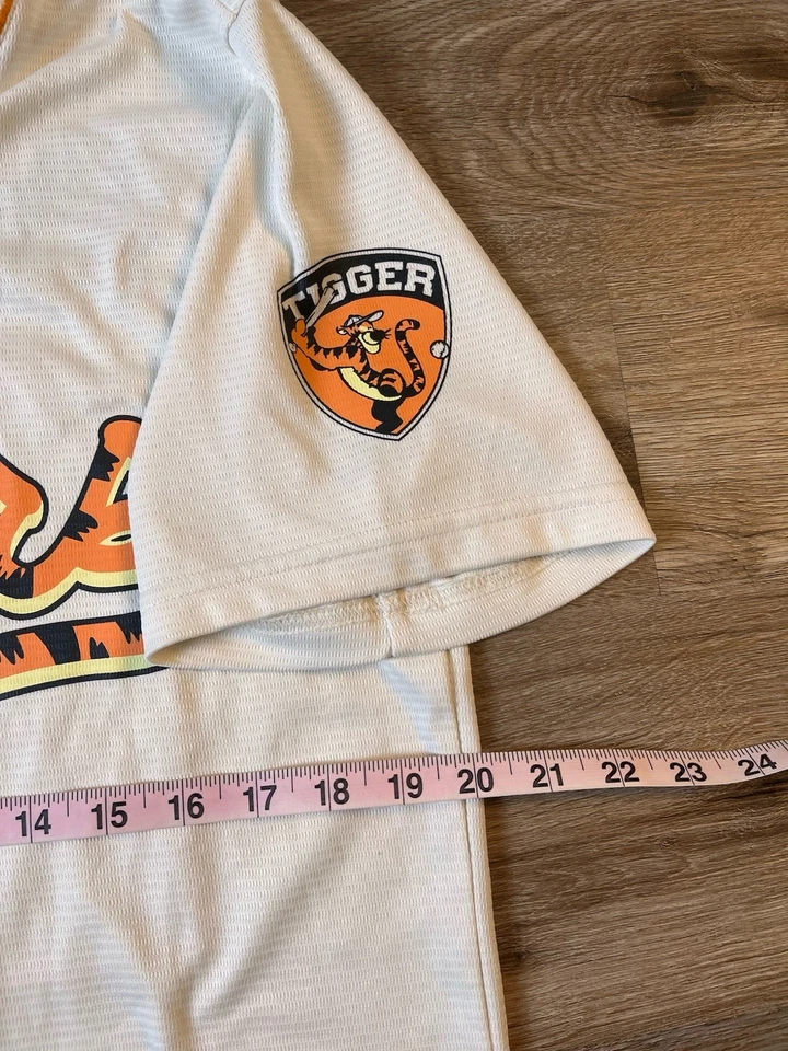 Camiseta de béisbol Disney Tiggers #26 Robin naranja crema XS Giants Tigers Clemson Foto 2 de 4