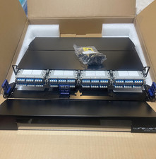 Wirewerks Next Step 1U Rack Mount 144 Fibers NS-PPW1U1S Loaded 4-2X12 CASETTES