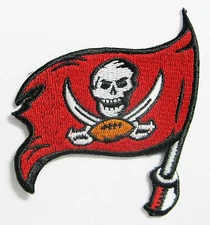 LOT OF (1) NFL TAMPA BAY BUCCANEERS PATCH PATCHES IRON-ON LOGO (TYPE A) # 20A