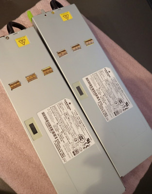 LOT OF 2 EMERSON NETWORK POWER DS1050-3 1050-Watt Power Supply