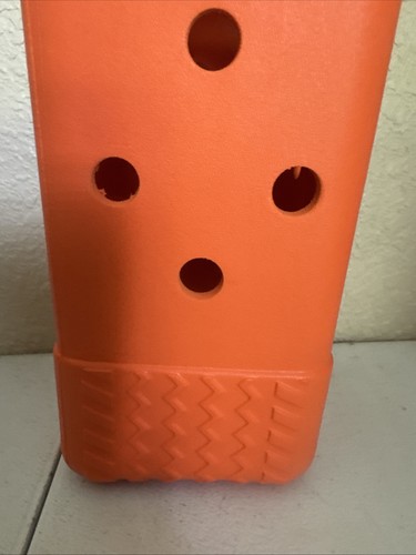 Byo Bogg Tasche Weintasche weiß mit Henkel Neu mit Etikett Einzelflasche orange - Bild 6 von 13