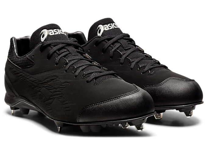 ASICS NEOREVIVE 4 1123A022 001 Black Black Baseball Cleats | eBay