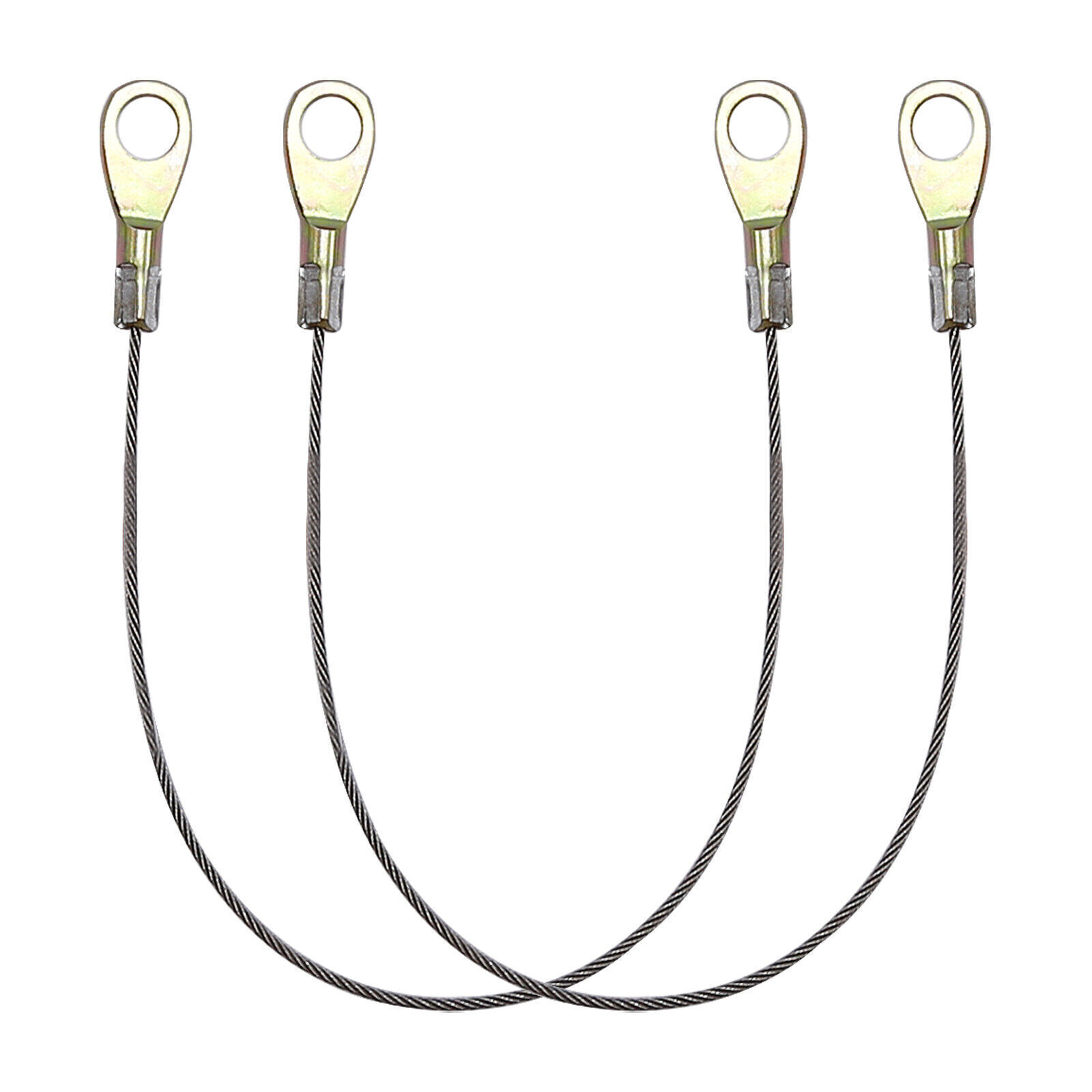 2Pcs Tailgate Tail Gate Cables For Kawasaki Mule 3000 3010 3020 53045