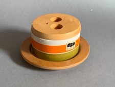 Ambrogio Pozzi Compact Set Formaggera Ceramica Franco Pozzi (Gabbianelli era)