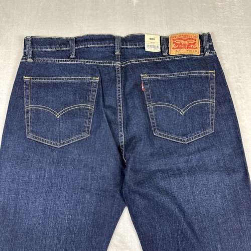 Levi's 527 Slim Bootcut Men's Size 38x30 Jeans Dark Wash Mid Rise Stretch New - Picture 11 of 11