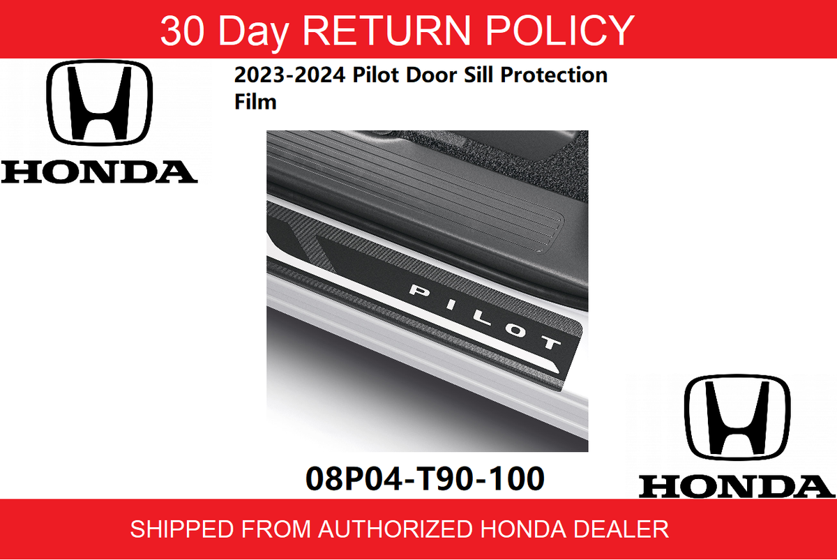 🔥2023-2025 Genuine OEM Honda Pilot Door Sill Protection Film