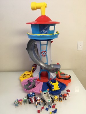 paw patrol my size lookout playset