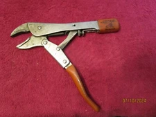 Vintage Lever Wrench Locking Pliers Model #10 Pliers Made USA Nebraska Free Ship