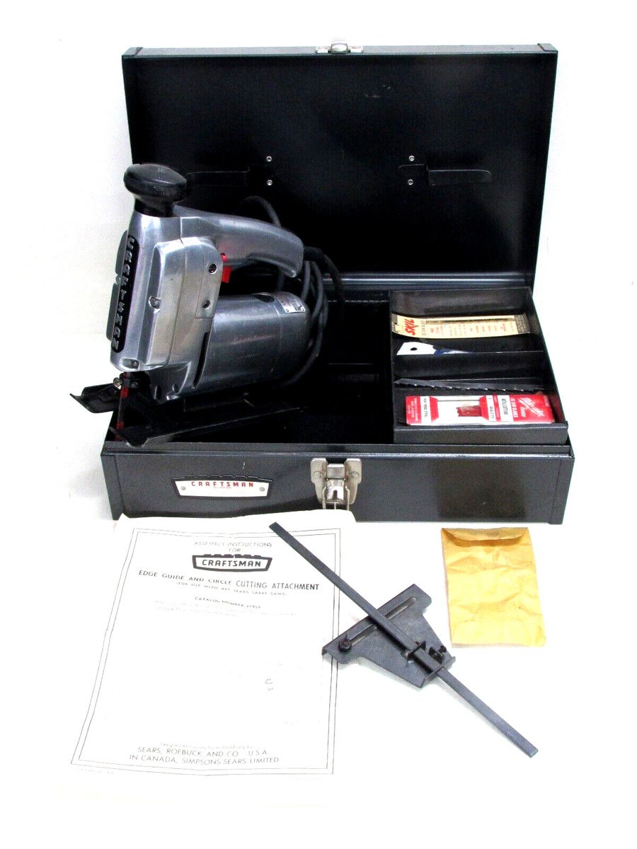 VINTAGE CRAFTSMAN SABRE / JIG SAW No. 315. 27970, 120V, 3.5A METAL