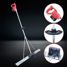 Concrete Vibrating Tool - Electric Cordless Screed Vibratory Kit