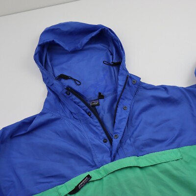Vtg 90s Patagonia Anorak Rain Lightweight Hoody Jacket Coat Mens
