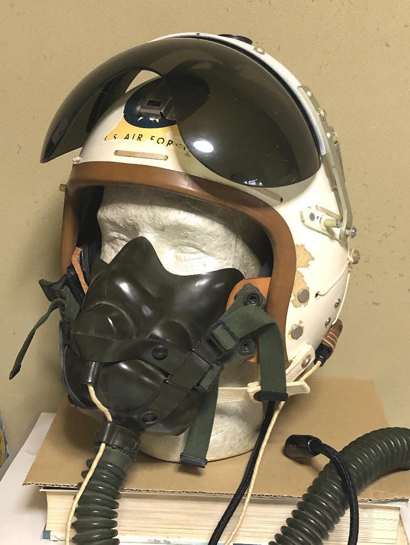 Oxygen Mask Bag Flight Helmet P-1 P-4A Helmet A-14B Airforce militay 1950s  | eBay
