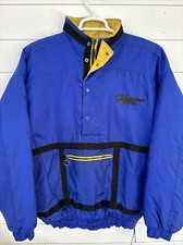 Vintage 1990s Reebok Puffy Puffer Jacket Pullover Coat Men’s Size Large
