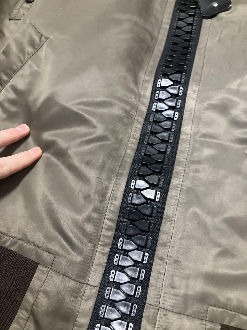 メゾンミハラヤスヒロ　ビックファスナー　ボンバージャケット Maison Mihara Yasuhiro Big Zipper Bomber Jacket | eBay