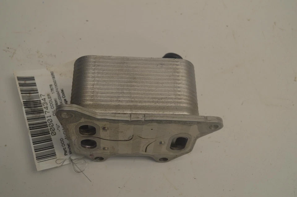 2017-2020 AUDI A4 A5 A6 QUATTRO 2.0L ENGINE OIL COOLER HEAT EXCHANGER OEM - Image 2 of 4