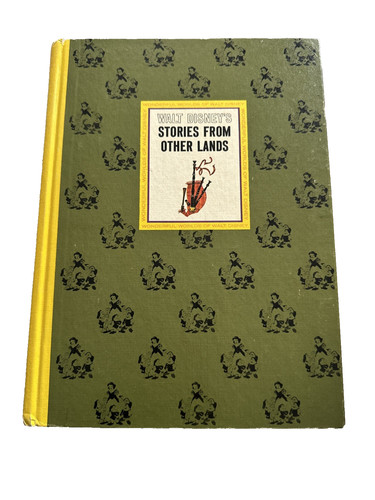 Vintage 1965 Walt Disney Stories From Other Lands Book The Wonderful World Fair-