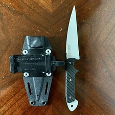 CRKT C/K Dragon 2010 Tactical Fixed-Blade with Sheath Crawford / Kasper Design