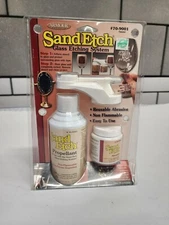Armour Products Sand Etch Kit 70-9001 Glass Etching System - NEW