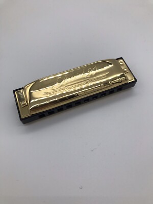 Hohner Special 20 diatonische Mundharmonika mit 999er Feingold Vergoldung