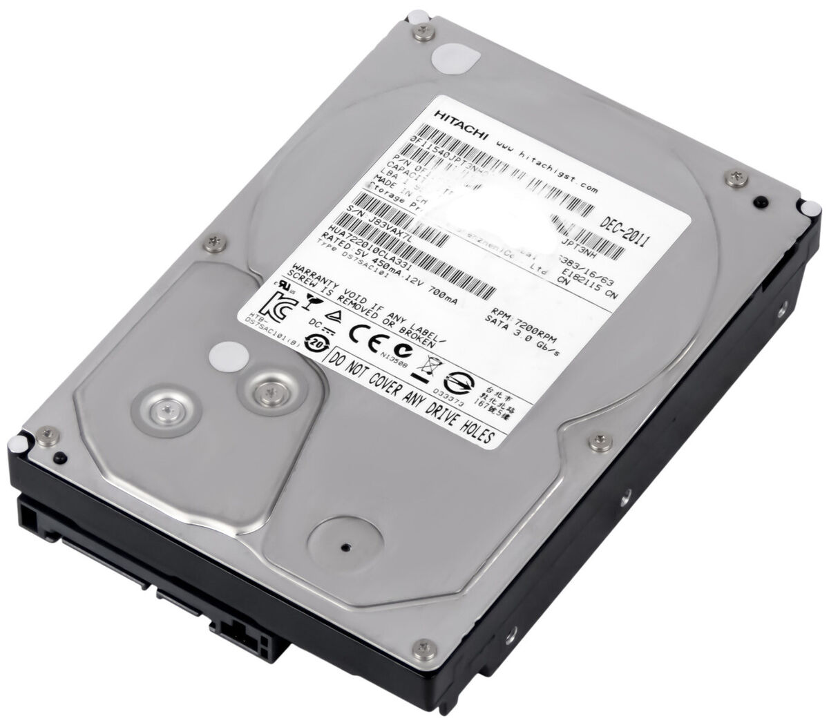 Hitachi HUA722010CLA331 UltraStar A7K2000 1TB 7.2K 32MB SATA Hitachi HUA722010CLA331 UltraStar A7K2000 1TB 7.2K 32MB SATA