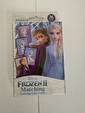 Set of DISNEY FROZEN: Matching Cards Colors And Shapes FROZEN II:Character Match