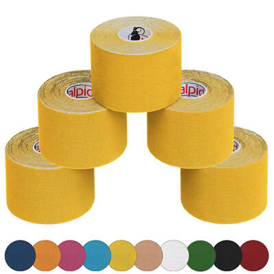 5 Rollen Kinesiologie Tape Kinesiologietape Physiotape 5 m x 5 cm