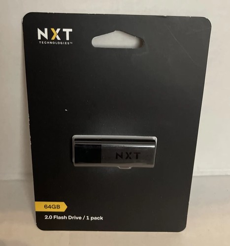 NXT Technologies 64GB USB 2.0 Flash Drive NX27990-US/CC. New In Pack - Picture 1 of 6