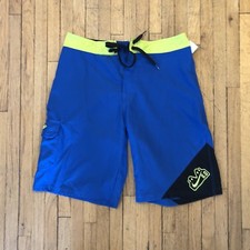 NIKE 6.0 Men's Blue Board Shorts Swimming Pocket Size 27