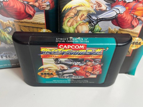 Street Fighter II Special Champion Edition Sega Genesis CIB Sehr Gut Capcom - Bild 6 von 10