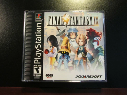 Final Fantasy IX 9 (SONY PlayStation 1 PS1) COMPLETE PRISTINE CONDITION NEW MINT