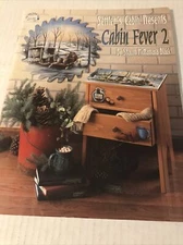 Cabin Fever 2  by Sharon McNamara Black viking folk art  16
